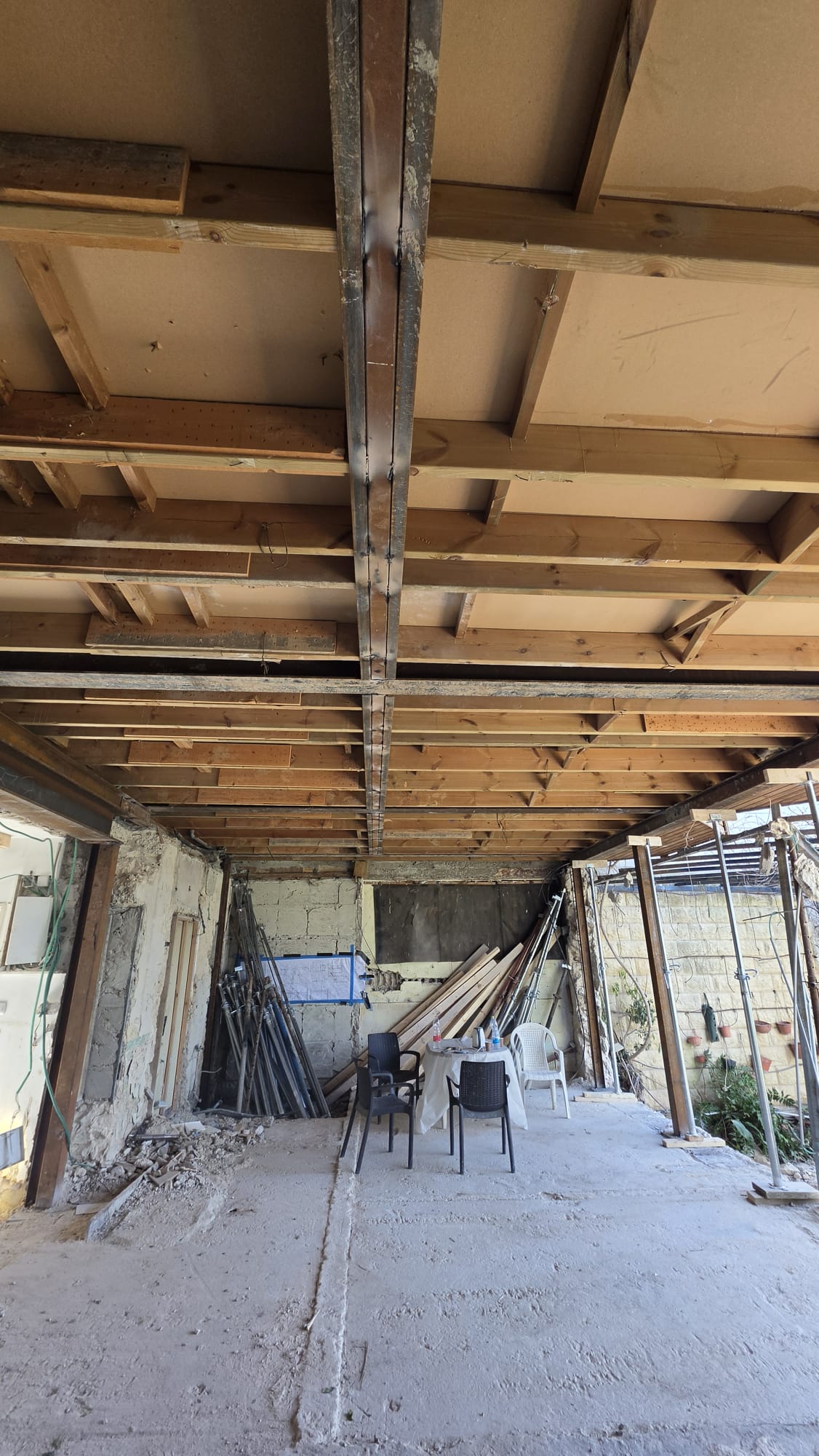 חיזוקי פלדה לבית פרטי במבשרת